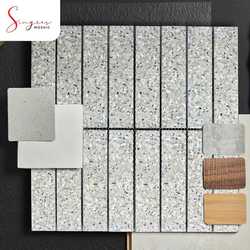 Here are some examples of textures and colors that are suitable for creating harmony when using Singres Mosaic with terazzo:
Wood Texture: If you want to create a warm and natural atmosphere, you can choose wood texture to combine with Singres Mosaic terazzo. Opt for warm wood colors such as dark brown or walnut to create a classic harmony.
Natural Stone Texture: Singres Mosaic terazzo can also be combined with natural stone textures such as granite or limestone. Natural colors like gray, black, or brown will create a strong and contemporary impression.

For information & stock availability, please contact customer service:
08971358491 (WhatsApp)

#singresmosaic #whysingresmosaic #indonesiaarchitecture