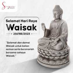 ⭐️Selamat Hari Raya Waisak⭐️

Dalam momen Waisak ini, semoga semua makhluk hidup diberkahi dengan kedamaian, cinta kasih, dan kebijaksanaan.

Untuk informasi & ketersediaan stock, silakan hubungi customer service:
08971358491 (WhatsApp)

#singresmosaic #whysingresmosaic #indonesiaarchitecture