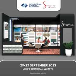 Singres Mosaic will be participating in the International Flooring Technology Exhibition at Jiexpo Kemayoran from September 20-23, 2023. Don't forget to visit our booth at B2-J09.
#exhibition #jiexpokemayoran #jiexpo #flooring